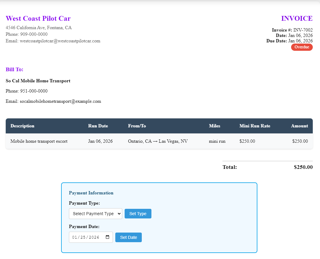 Automatic status management